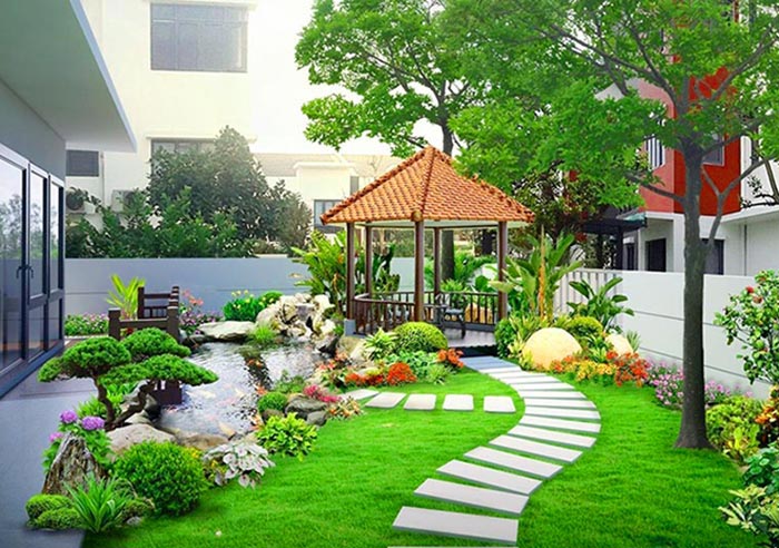 Phong Thuy San Vuon 04 San Vuon A Dong