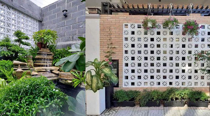 Gach Thong Gio Xi Mang Trang Tri Mat Tien 1